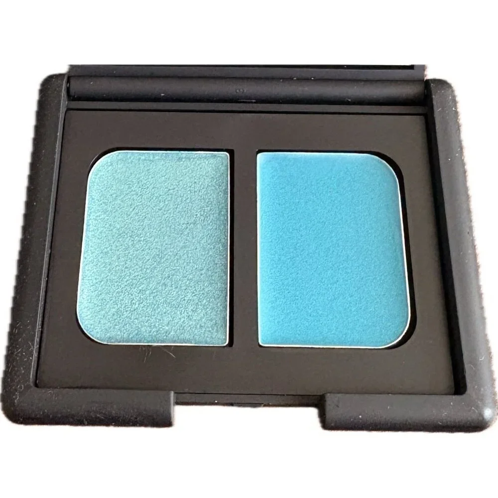 Nars Cream To Powder Intense Hues Non-Creasing Eyeshadow Duo-Burn It Blue